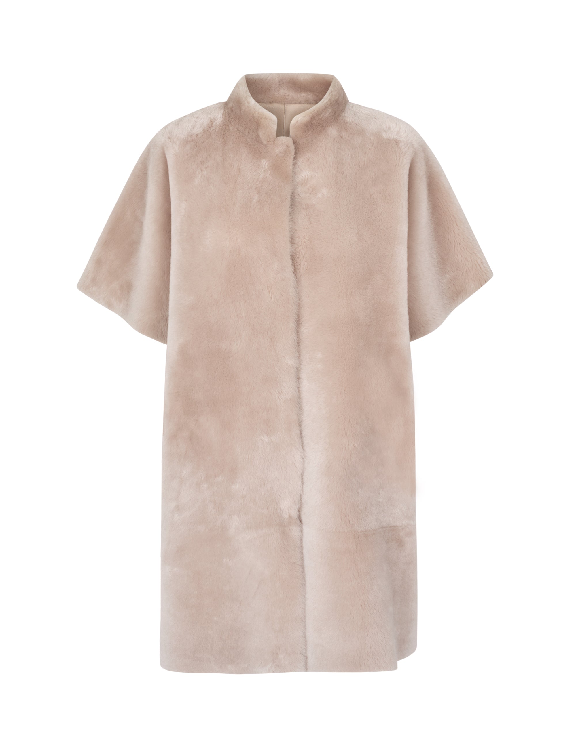 VIVEKA SHORT - Beige straight nuplin